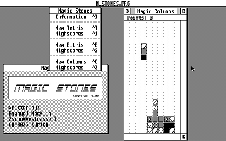 Magic Stones atari screenshot